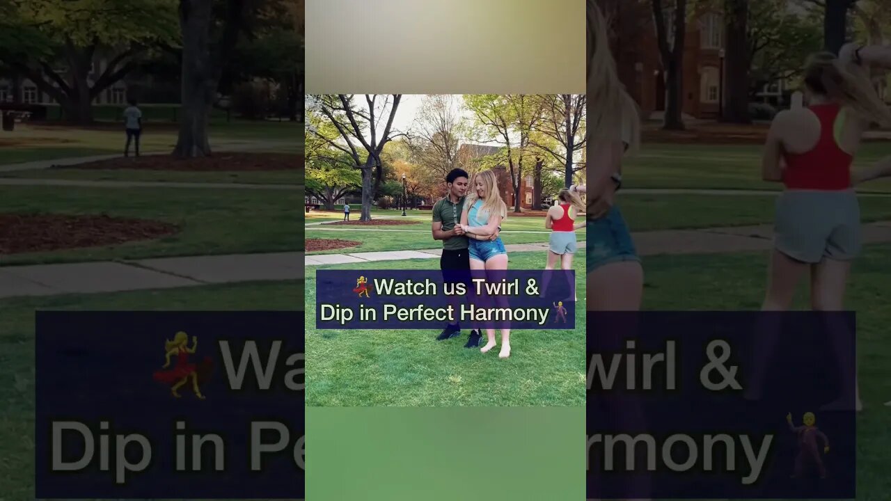 🌟Sensational Swing Dancing Dip in the Grass 🌿#swingdance #countrydance #coupledance #acrodance