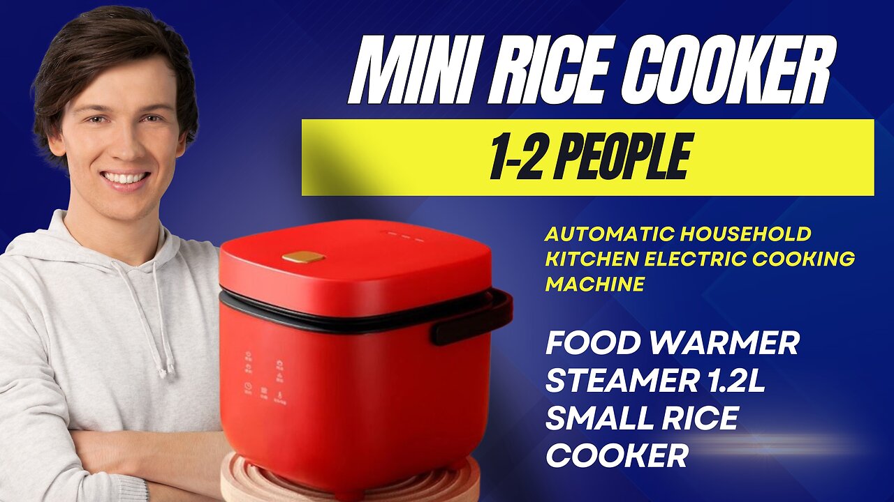 Mini Automatic Household Kitchen Rice Cooker