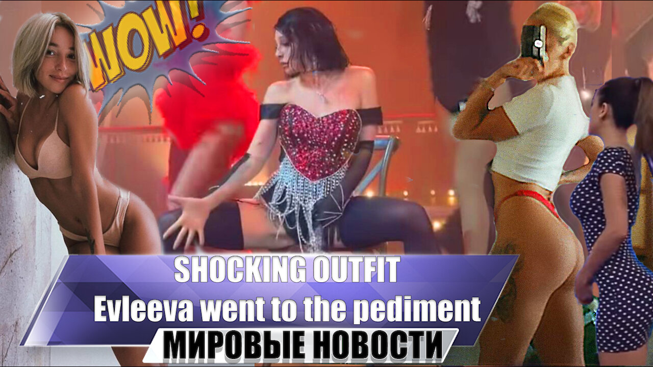 Half-naked Ivleeva shocked by dancing in front of stars with children | JUMPED ON EGOR CREDA |