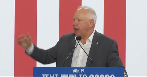 NOT TRUMP PEOPLE! Tim Walz: We need REPUBLICAN PARTY BACK,