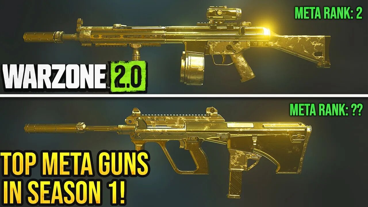 WARZONE 2: the META GUNS in SEASON 1 You Must Use! - (Warzone 2 Best Loadouts)