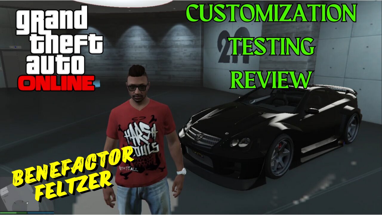 GTA 5 Online - Benefactor Feltzer Customization, Testing & Review