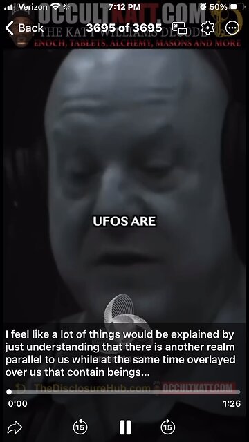 I feel like a lot of things would be explained by just understanding that there is another realm par