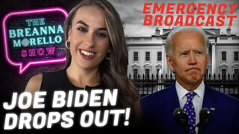 🚨 EMERGENCY BROADCAST🚨: JOE BIDEN DROPS OUT