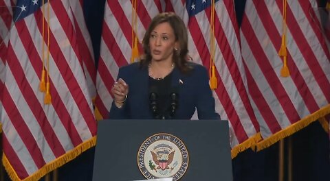 Kamala Sounds Like She's Reading Biden's Obituary