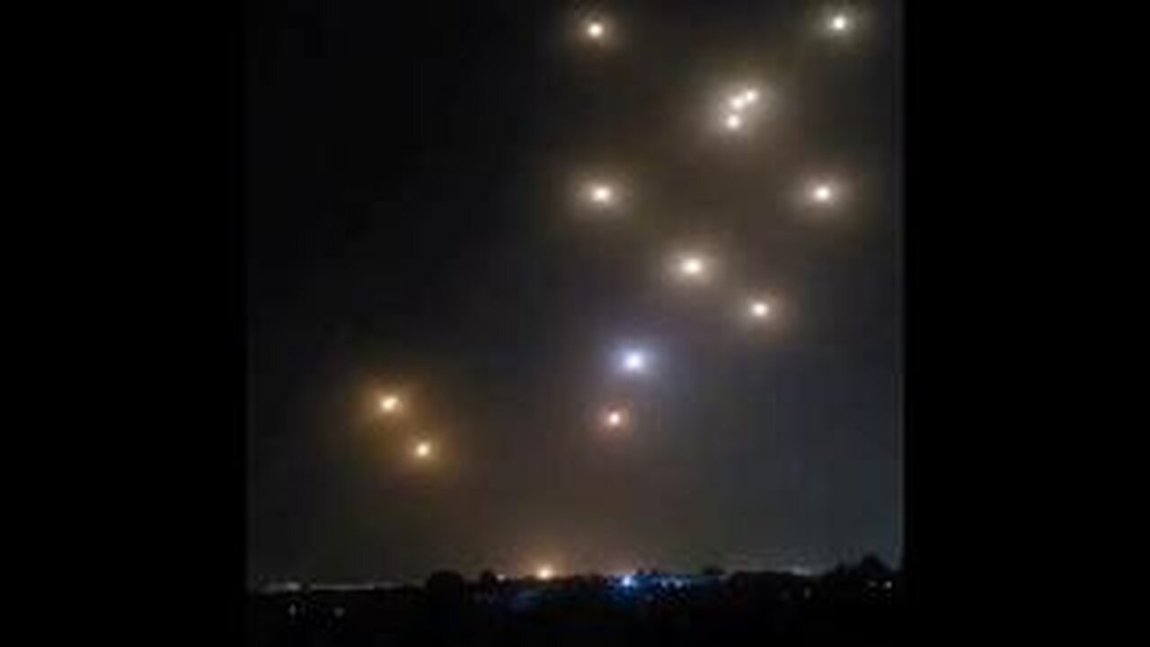 Iran Launches Major Missile Attack on Israel...Overwhelms Iron Dome