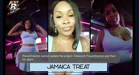 Jamaica Treat Twerking at the club with friends