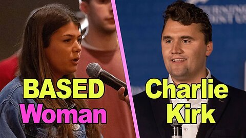 Charlie Kirk PRAISES BASED Woman Calling Out PLANNED PARENTHOOD *full video*