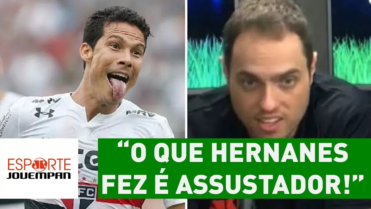 "O que Hernanes fez em 2017 é ASSUSTADOR!", elogia repórter