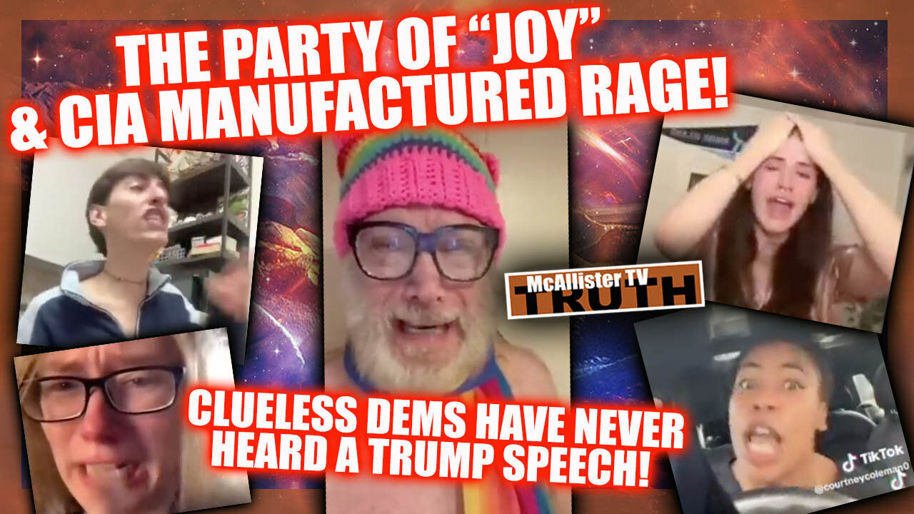 WINNING! THE "PARTY OF JOY" IS ADDICTED TO HATE! SALTY TEARS FLOW!