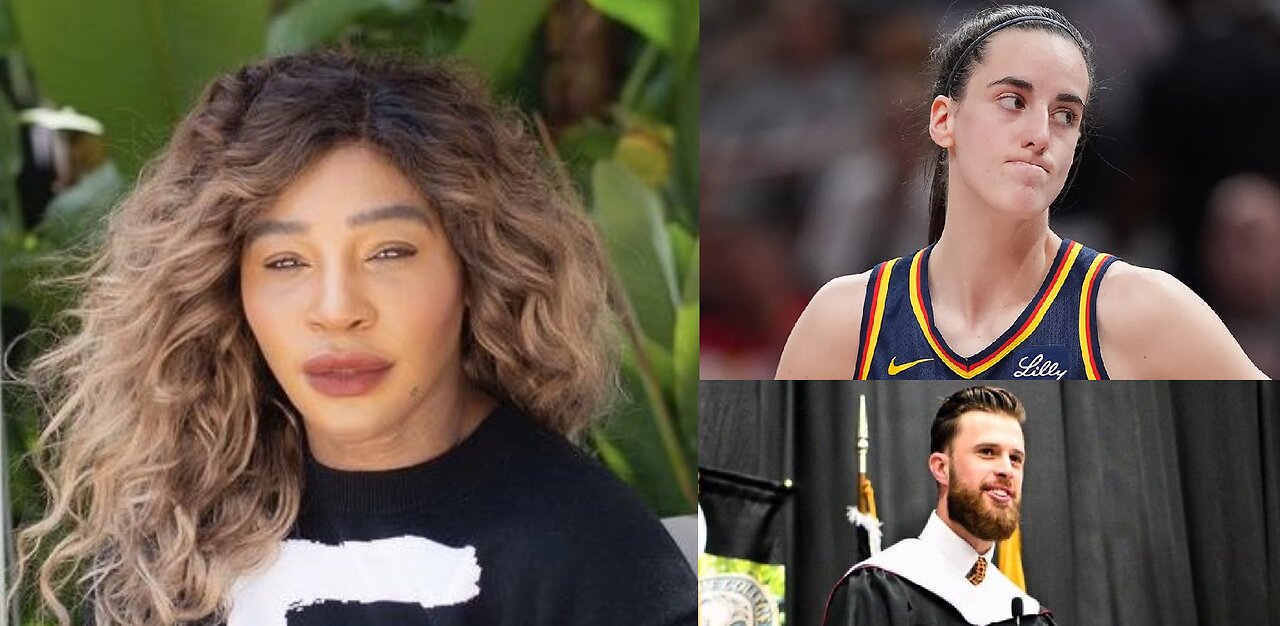 Wannabe White Girl Serena Williams Makes Racist Remarks About Caitlin Clark + Harrison Butker Hate