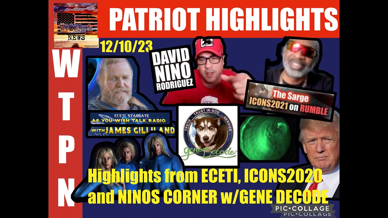 PATRIOT HIGHLIGHTS FEATURING ICONS2020, ECETI & NINO W/GENE DECODE