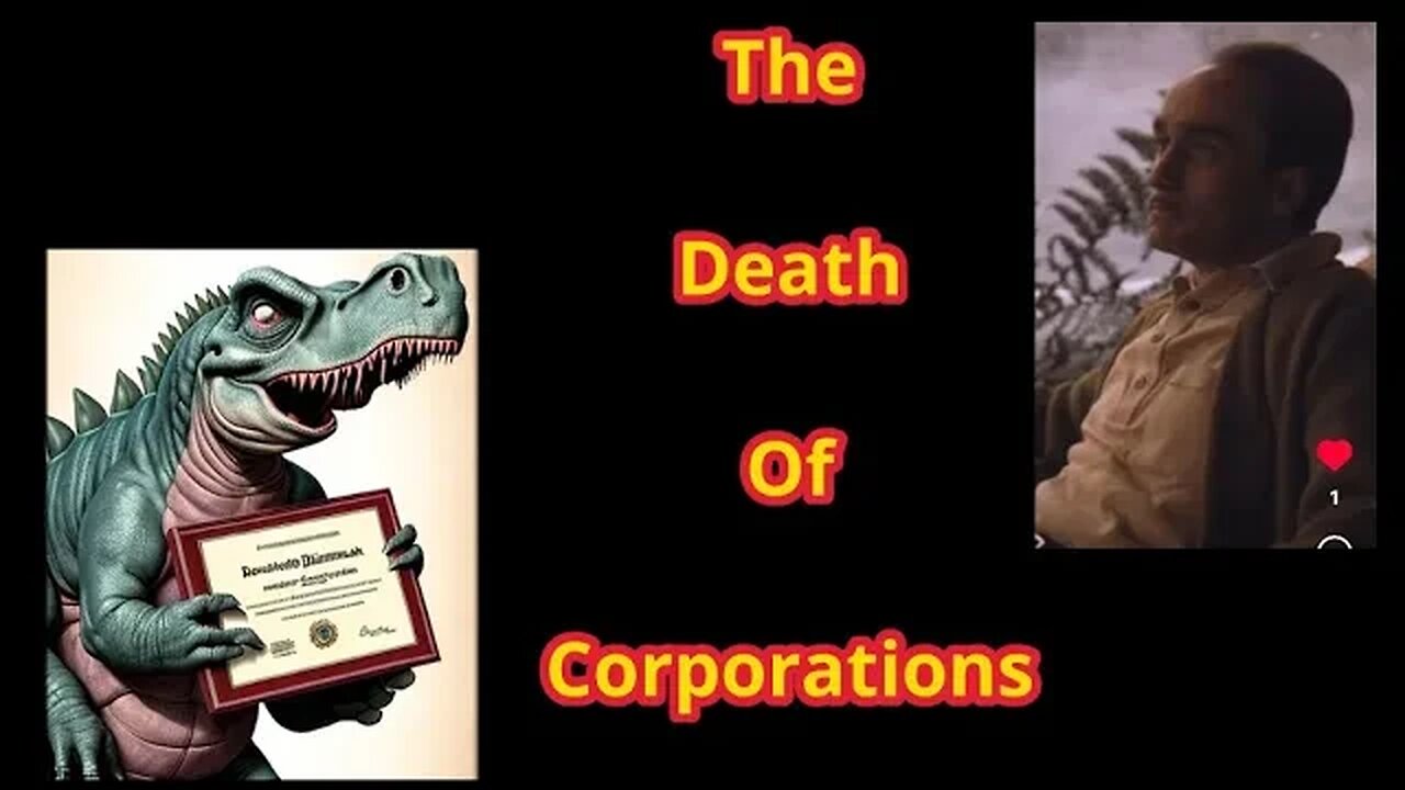 This is why corporations are DYING