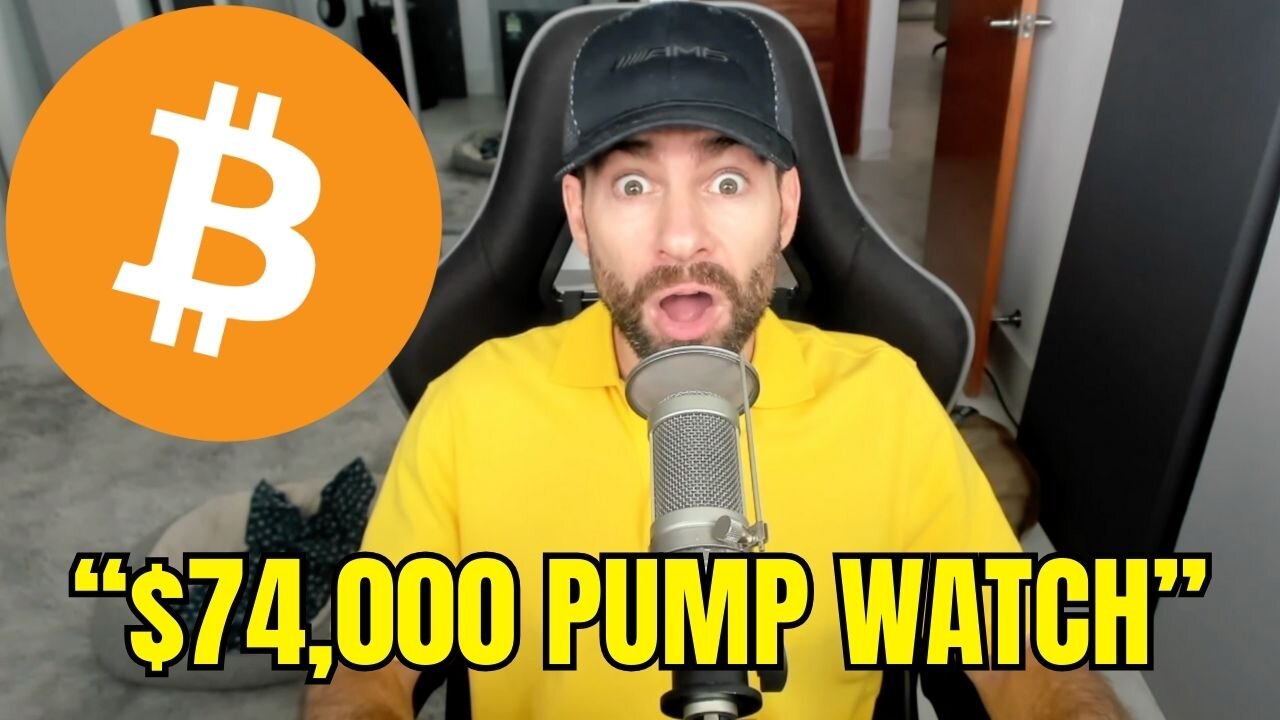 Bitcoin $74,000 LIVE Pump Watch