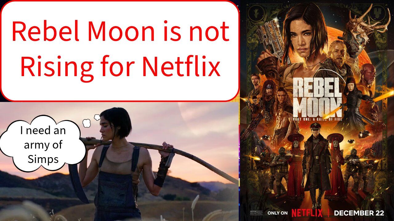 Rebel Moon is not Rising for Netflix.