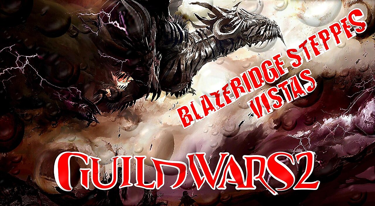 GUILD WARS 2 BLAZERIDGE STEPPES VISTAS