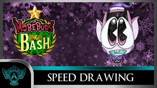 Speed Drawing: MobéBuds Jingle Bash - Gazelfon | A.T. Andrei Thomas 2022