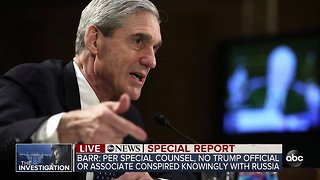 ABC News Special Report: Special Counsel finds Trump campaign did not conspire with Russia