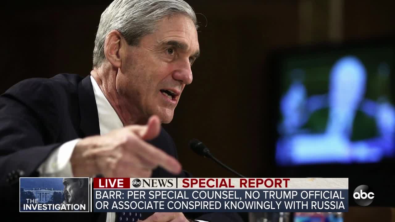 ABC News Special Report: Special Counsel finds Trump campaign did not conspire with Russia