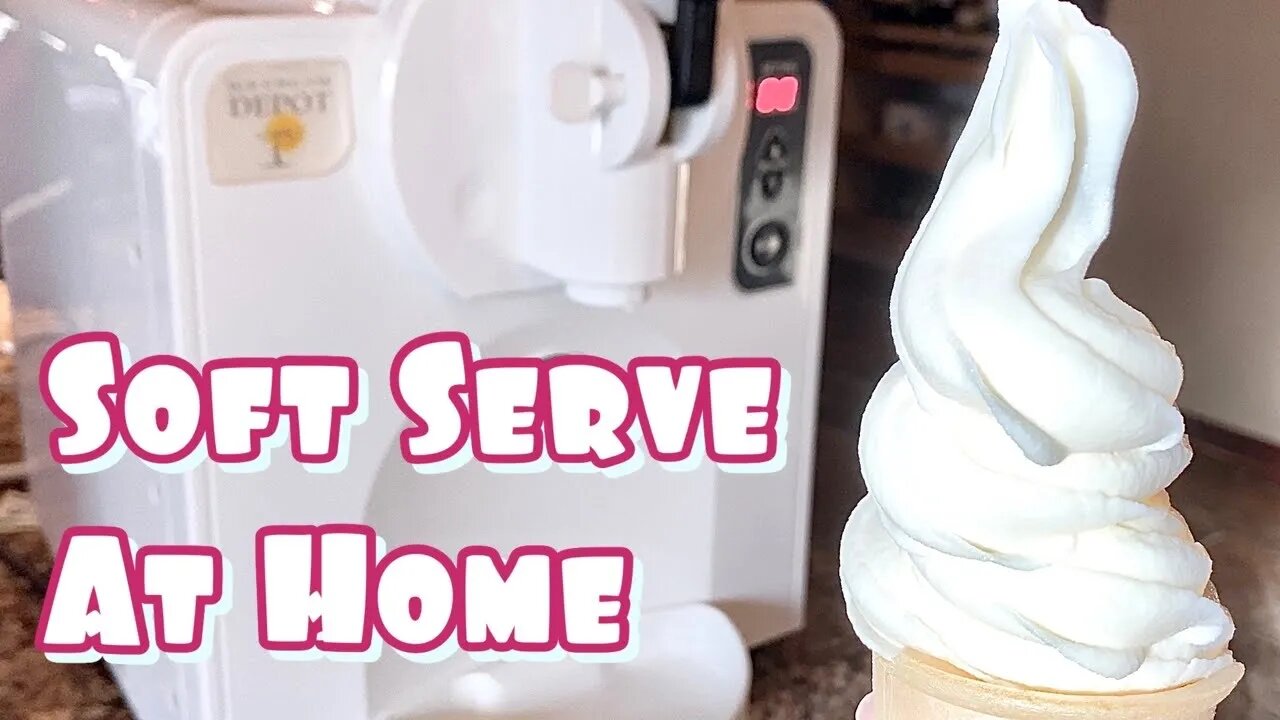 Make Soft Serve Ice Cream At Home