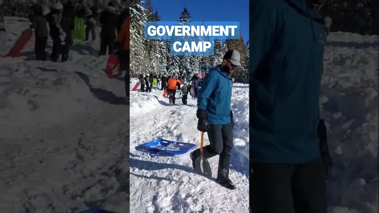 GOVERNMENT CAMP OREGON SNOW BUNNY PARK