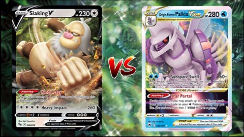 Pokemon TCG Online Slaking V Coalossal VS Palkia VSTAR Inteleon!!