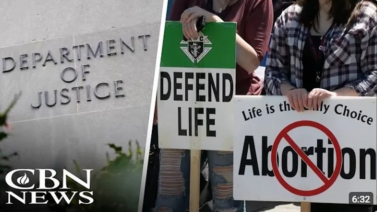 Biden Admin Weaponizing DOJ Against Pro-Lifers, Shocking Data Revealed