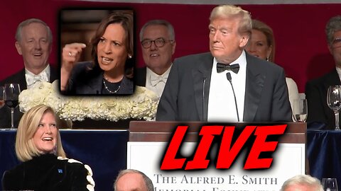 Donald Trump Roasts Kamala Harris At Al Smith Dinner 2024