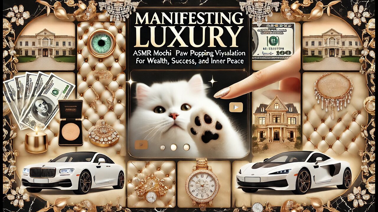 Manifesting Luxury: ASMR Pimple Popping Visualization for Wealth, Success, and Inner Peace