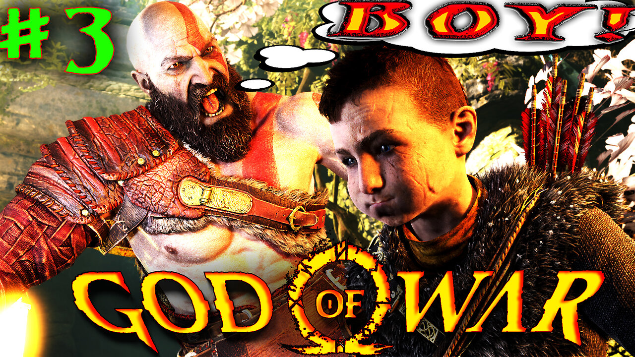 [2018] 🪓 God of War 🪓 First Time Playthrough 👊 Give me a Challenge - Difficulty 👊 Part 3