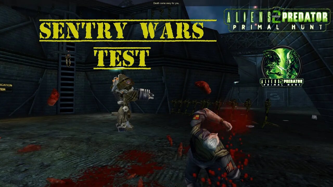 Aliens vs. Predator 2 PRIMAL HUNT - SENTRY WARS TEST | AVPUNKNOWN @b1kingkenny @avp2 @avp2game