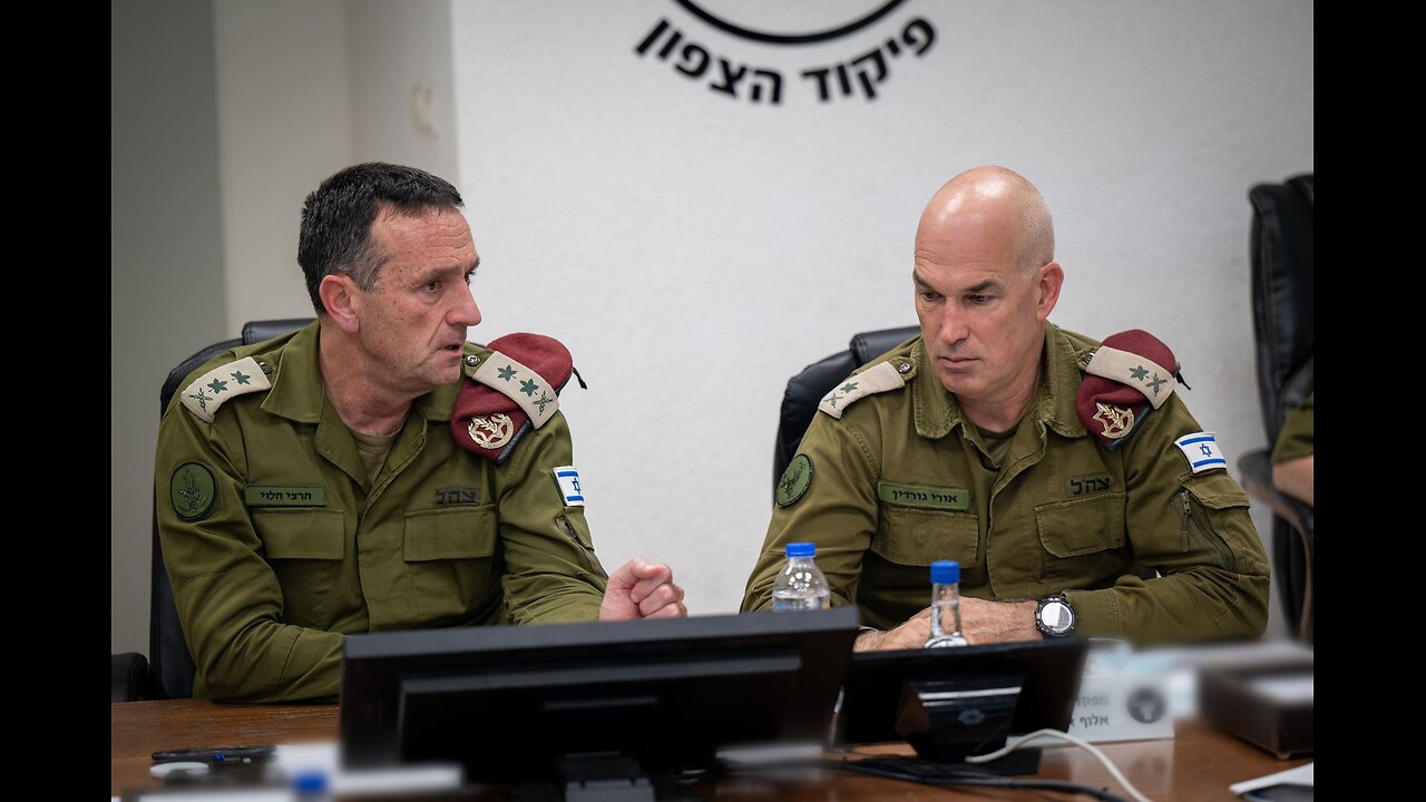 Attached is a video from the remarks of the Chief of the General Staff: