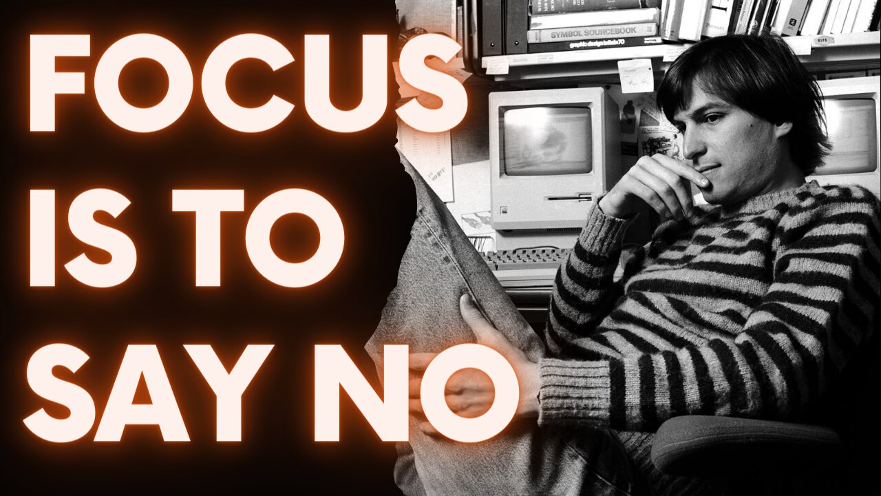 QUOTES THAT WILL INSPIRE YOU TO GROW IN LIFE [#4] / "Focus is to say no" - Steve Jobs