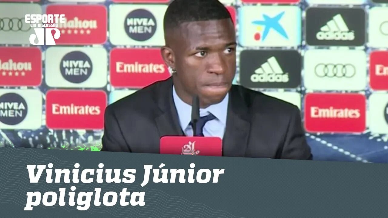 Vinicius Júnior fala espanhol no Real e é elogiado: "ESFORÇADO!"