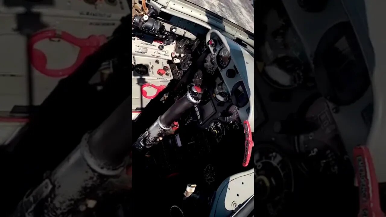 Stuck a camera in a Mig 17...