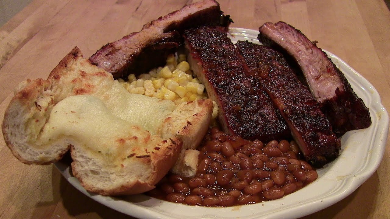 Smoked Pork Ribs on My WSM