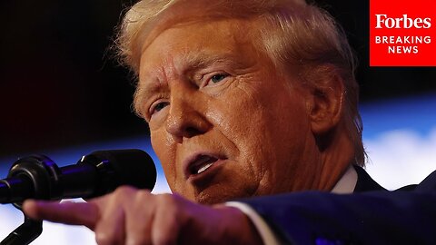 Trump Plays Clip Reel Of Kamala Harris's Past Statements At Rally In Wilkes-Barre, Pennsylvania