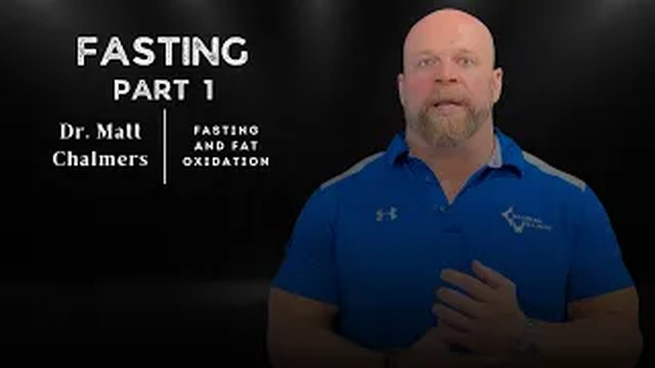 Dr Chalmers Path to Pro - Fasting Part 1