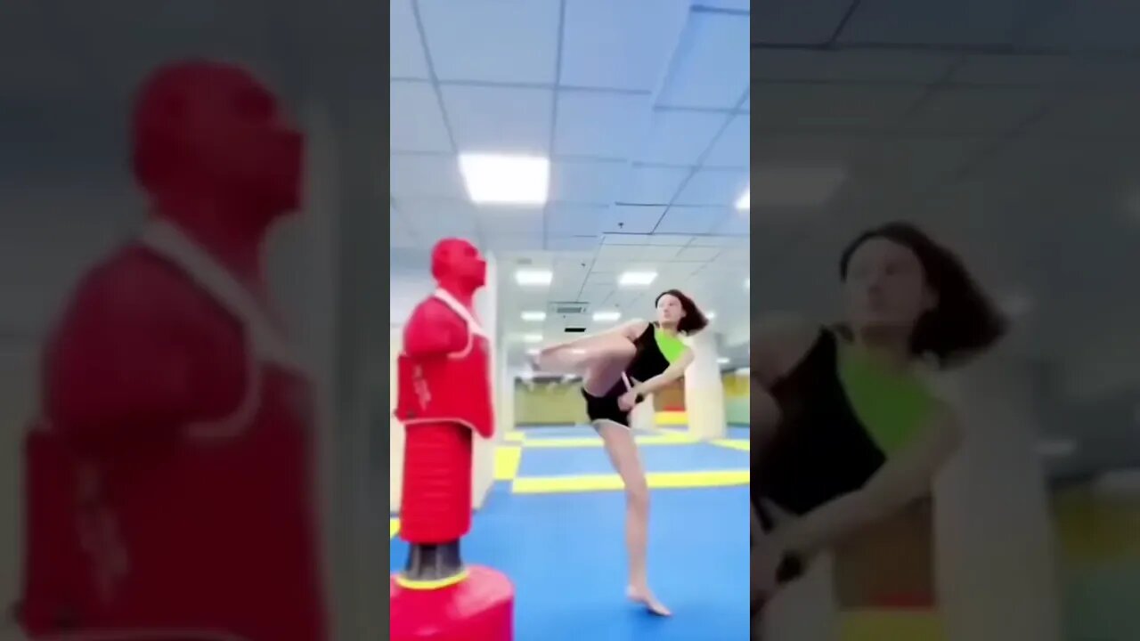 Be Very Careful If This Hot Chinese Girl Lands A Kick On Your Head You Are Dead