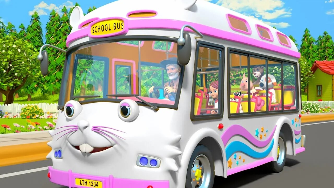 I Spy with my Little Eye - Wheels on the Bus + More Nursery Rhymes by Little Treehouse