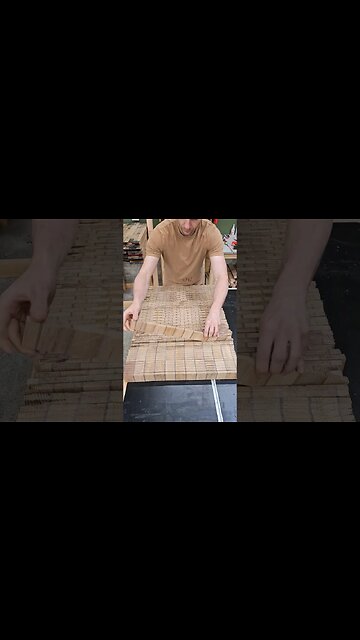 Walnut & Oak Brick Cutting Boards - Final Assembly #shortsvideo #shortvideo #shorts #short #woodwork