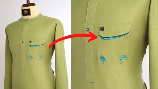 Senator pocket design cutting and sewing step by step