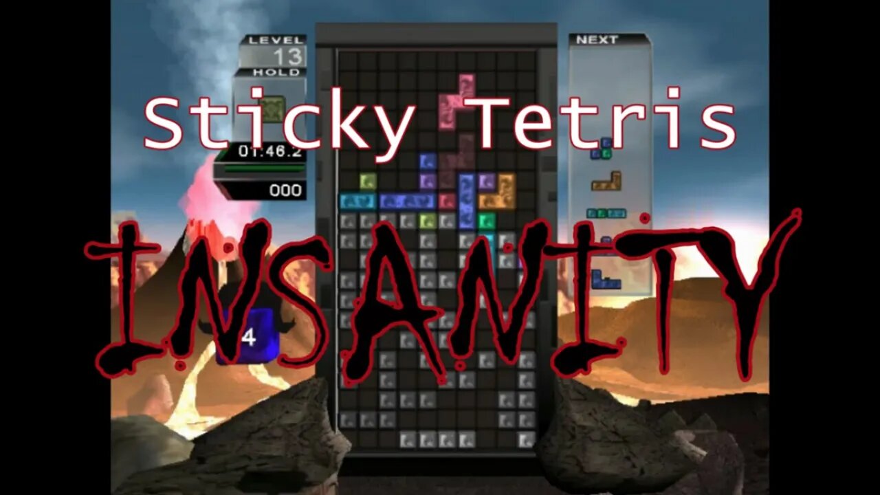 Tetris Worlds: Sticky Tetris INSANITY