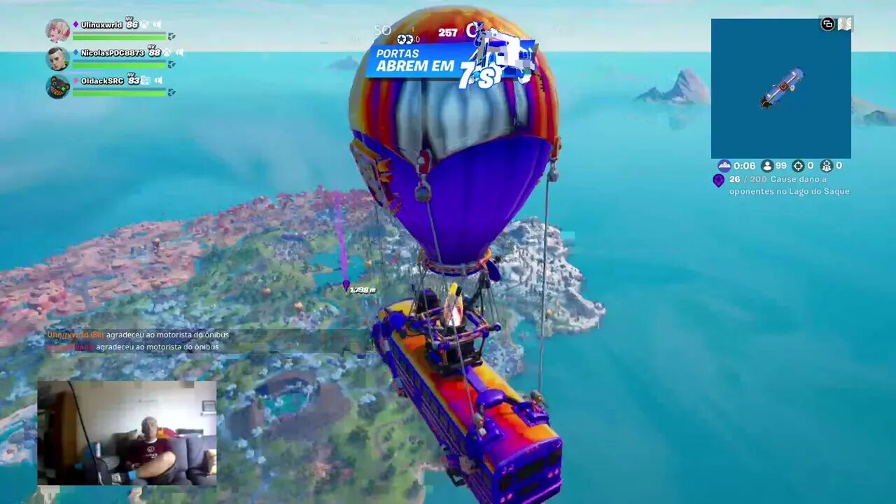 Domingão no Fortnite...