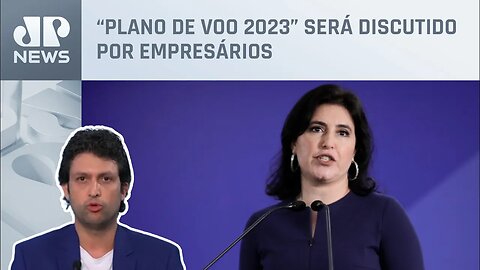 Simone Tebet participa de evento na B3; economista Alan Ghani analisa