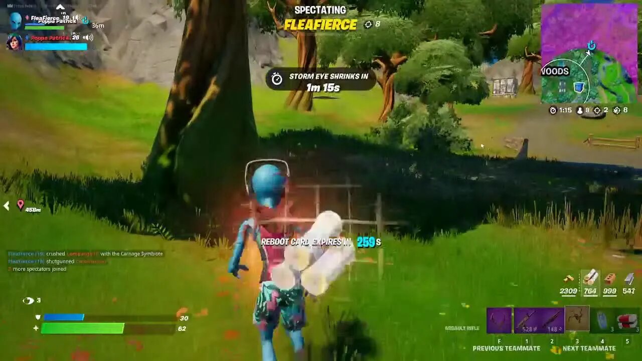 Playing Fortnite Season 8 Duos with FleaFierce
