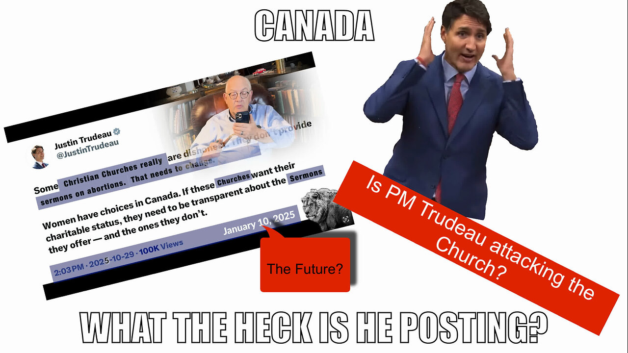 Will PM Justin Trudeau close the Churches, and what will the Conservative do?