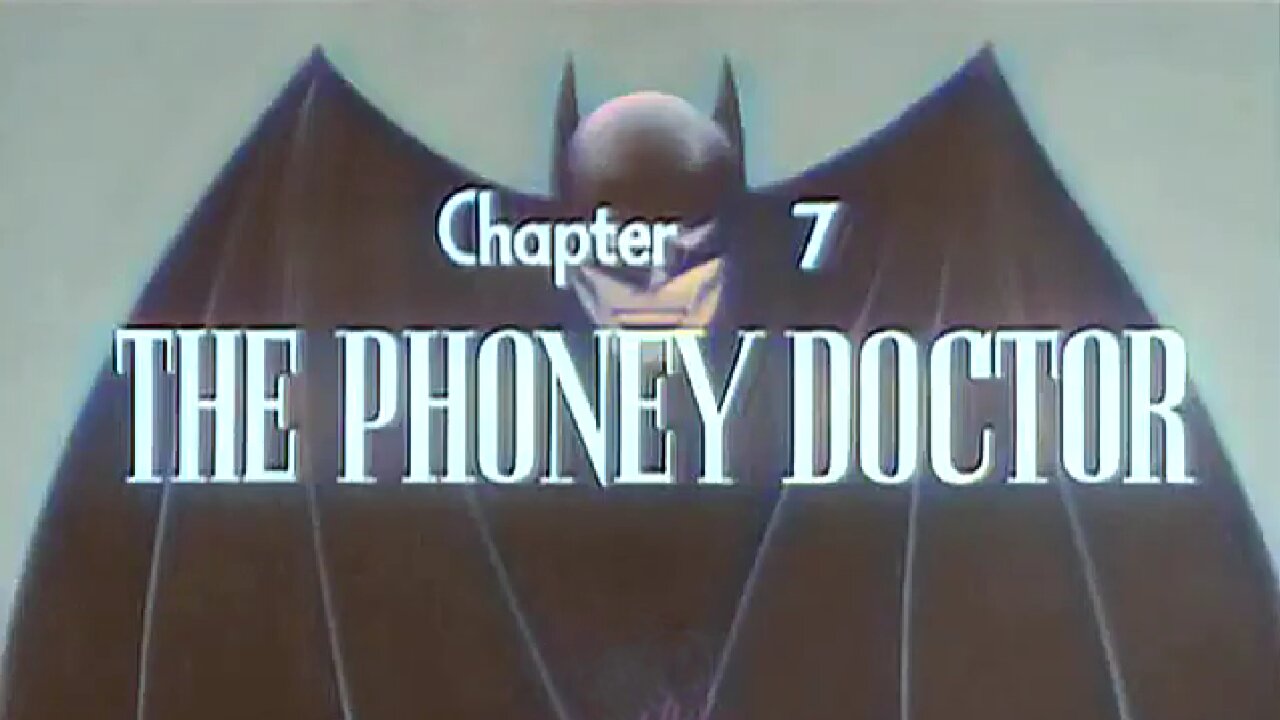 Batman Serial (1943 colorized) Chapter 7 - The Phoney Doctor (7 of 15) ~ Full Serial ~ Full Episode ~