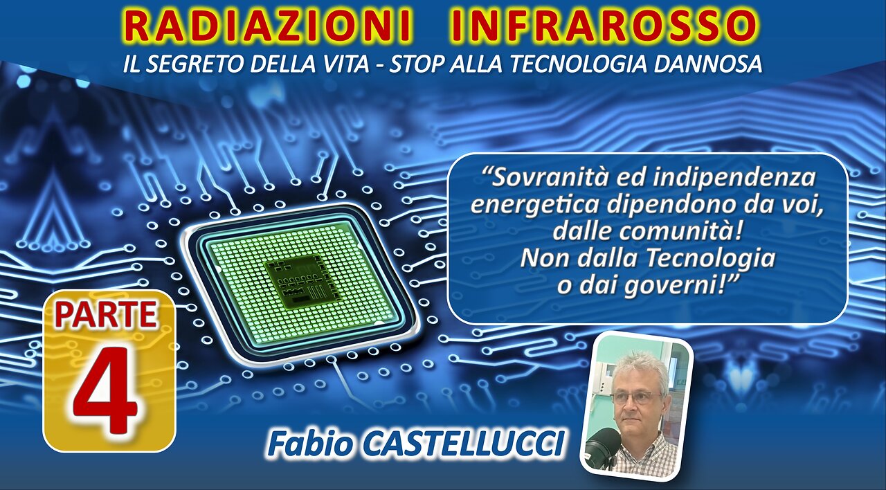 Radiazione infrarosso Parte 4 (Conferenza) - Fabio Castellucci