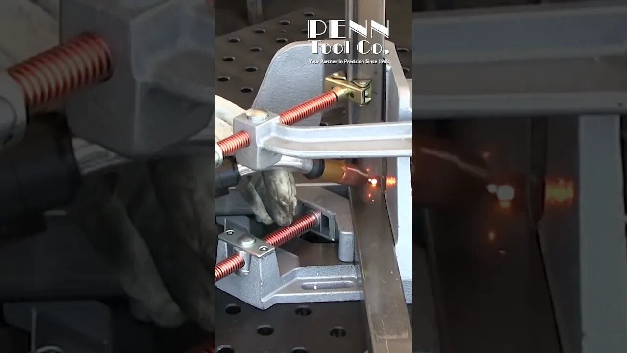 Setup a 3-Axis workpiece before welding.